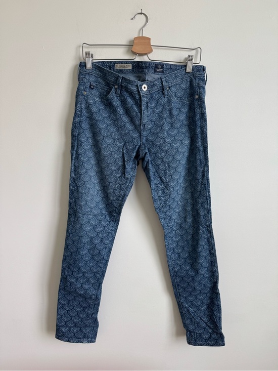Ag Adriano Goldschmied Denim - Y2K High End Low Rise Pattern Jeans